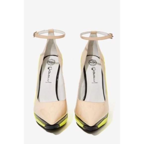 Jeffrey Campbell Power Cut Platform Pumps - Picture 5 of 7